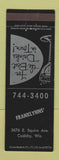 Matchbook Cover - Franklynns' Cudahy WI