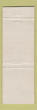 Matchbook Cover - Alice Hatfield Tax Collector Brownsville Borough PA