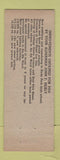 Matchbook Cover - John Healy Alderman Election 1939 ARROW Chicago IL