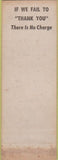 Matchbook Cover - Daniels Cafe Puyallup WA girlie