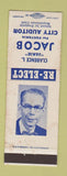 Matchbook Cover - Clarence Jakie Jacob City Auditor Election Fostoria OH?