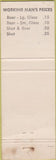 Matchbook Cover - Mac's Tap Belit WI bar WEAR