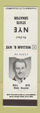 Matchbook Cover - Bill Nye State Senator Election Tallmadge OH