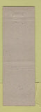 Matchbook Cover - Dr CN Gelber Councilman Election New York City Manhttan