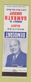 Matchbook Cover - Murray Gamrath Sheriff Election