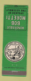 Matchbook Cover - Bob Moretti Speaker of Assembly CA California WEAR