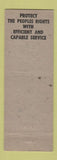 Matchbook Cover - Curt Lindauer State's Attorney Election St Clair County