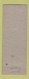 Matchbook Cover - Al Hughes Sheriff Election Douglas County