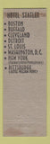 Matchbook Cover - Hotel William Penn Pittsburgh PA