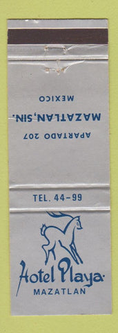 Matchbook Cover - Hotel Playa Mazatlan Mexico WEAR