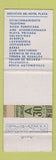 Matchbook Cover - Hotel Playa Mazatlan Mexico WEAR