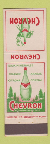 Matchbook Cover - Chevron Soda? Drink Belgium
