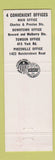 Matchbook Cover - Loyola Federal Savings Loan Towson Baltimore MD