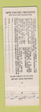 Matchbook Cover - Star Trek Movie Offer