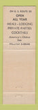 Matchbook Cover - Longfellow's Wayside Inn South Sudbury MA
