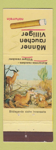 Matchbook Cover - Manner Rauchen Villiger Cigars Switzerland