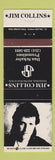 Matchbook Cover - Jim Collins Music Dan Schafer Promotions
