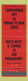Matchbook Cover - Orange Savings and Loan San Bernardino CA