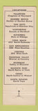 Matchbook Cover - Alphy's Coffee Shops Fullerton Alhambra Corona Rosemead CA