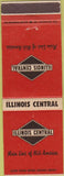 Matchbook Cover - Illinois Central Railroad
