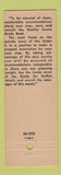 Matchbook Cover - Town and Country Motel Allendale SC Quality Courts
