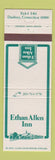 Matchbook Cover - Ethan Allen Inn Danbury CT