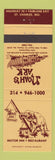 Matchbook Cover - Noah's Ark Motor Inn Restaurant St Charles MO
