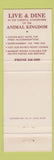 Matchbook Cover - Noah's Ark Motor Inn Restaurant St Charles MO