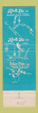 Matchbook Cover - Peter Pan Inn Kapok Tree Inn Urbana MD Madeira Beach FL