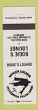 Matchbook Cover - Bogie's Lounge Cuyahoga Falls OH