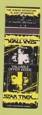Matchbook Cover - Star Trek Movie Offer