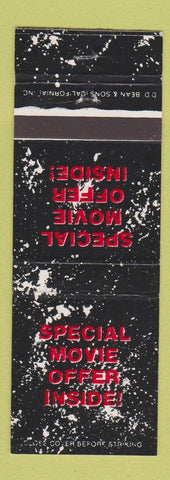 Matchbook Cover - Twilight Zone Movie Offer