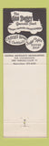 Matchbook Cover - Olds Plaza Lansing MI Hotel