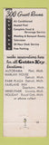 Matchbook Cover - Capitol Park Motor Hotel Lansing MI