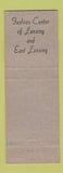 Matchbook Cover - Hurd's Lansing East Lansing MI clothes