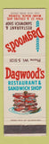 Matchbook Cover - Dagwood's Restaurant Miami Beach FL