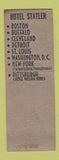 Matchbook Cover - Hotel William Penn Pittsburgh PA