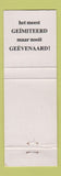 Matchbook Cover - Marco Polo Pizza Den Haag Netherlands
