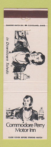 Matchbook Cover - Commodore Perry Motor Inn Toledo OH