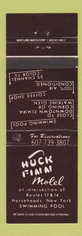 Matchbook Cover - Huck Finn Motel Horseheads NY