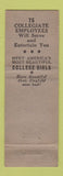 Matchbook Cover - Kitty Davis Cocktail Lounge Chicago IL