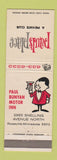 Matchbook Cover - Paul's Place Paul Bunyan Motor Inn Roseville MN
