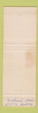 Matchbook Cover - Paul's Place Paul Bunyan Motor Inn Roseville MN