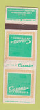 Matchbook Cover - Caesar's Restaurants San Diego La Mesa CA WEAR