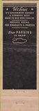 Matchbook Cover - Carl's Bar Detroit MI WEAR