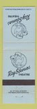 Matchbook Cover - Ray Stevens Theatre Nashville TN