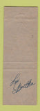 Matchbook Cover - Thank You Call Again CUSTOM Leo Bertha? WEAR