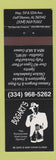 Matchbook Cover - Bogart's Restaurant Gulf Shores AL