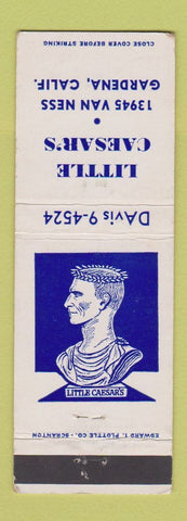 Matchbook Cover - Little Caesar's Restaurant Gardena CA WEAR