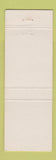Matchbook Cover - Eidson Restaurant Chattanooga TN 1976 Bicentennial
